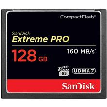 کارت حافظه  سن دیسک مدل Extreme Pro سرعت 1067X 160MBps ظرفیت 128 گیگابایت